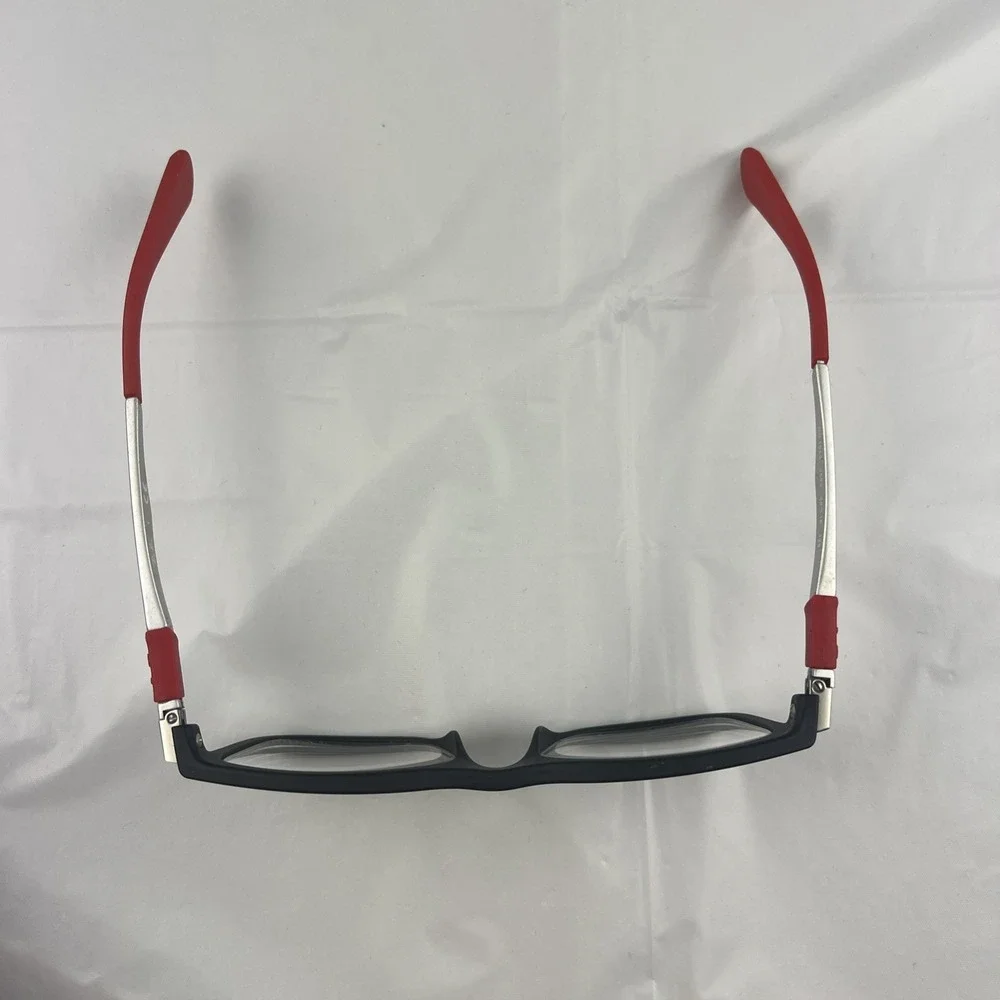 Ray-Ban RB 1549 3652 Kids Youth Eyeglasses FRAMES ONLY Black Red 48-16-125 EUC